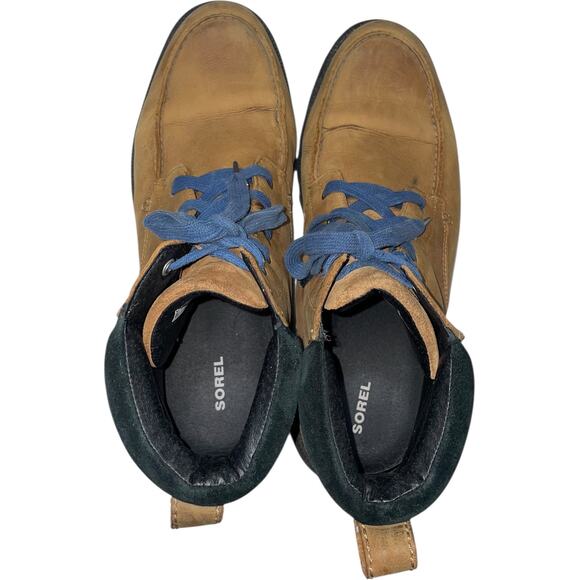 SOREL Madson Moc Toe Waterproof Boots in Elk Brown      Size: US 13 - Picture 6 of 8